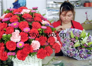 康乃馨花束怎么做