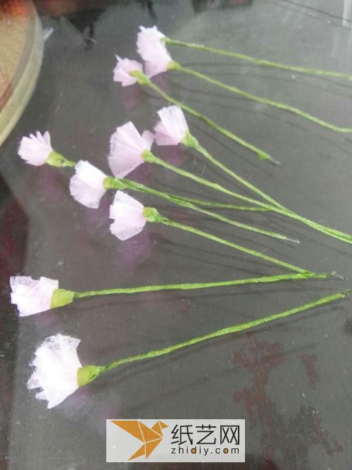 满天星花束折纸