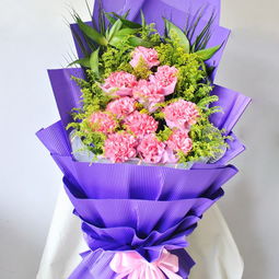康乃馨花束花语