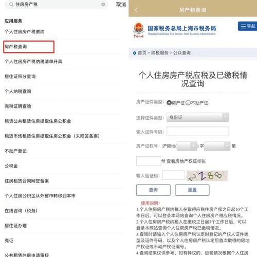 房产税务怎么查