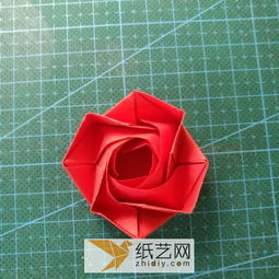 玫瑰花手工制作折纸