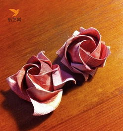 玫瑰花教程折法