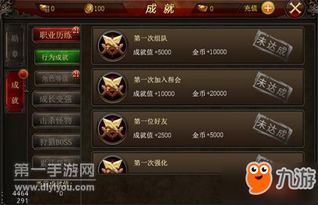 有哪些跟神的游戏成就