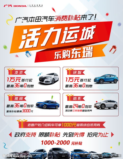 汽车补贴优惠多少