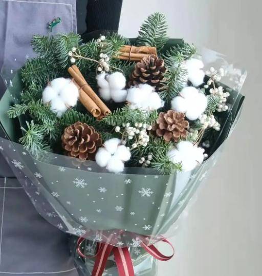 圣诞节鲜花图片