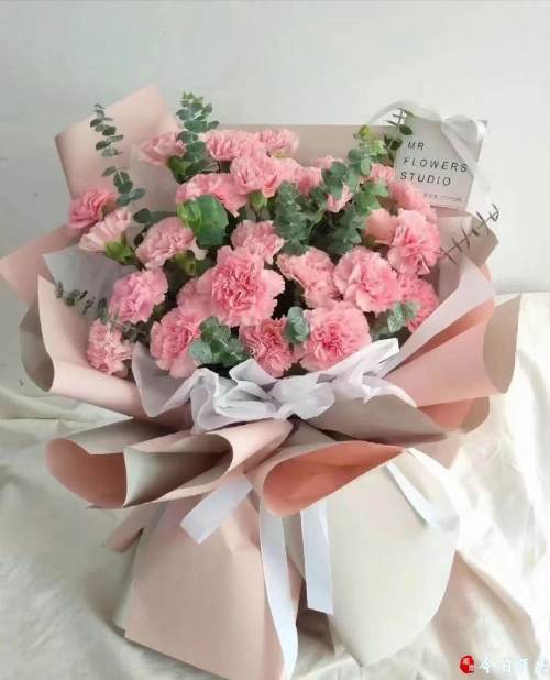 康乃馨花束包装
