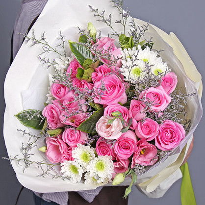 33朵粉色康乃馨花语