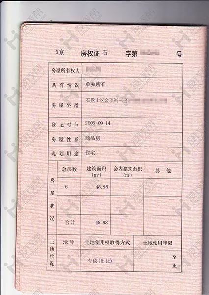 房产证 口语怎么翻译