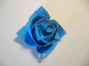 玫瑰花怎么叠