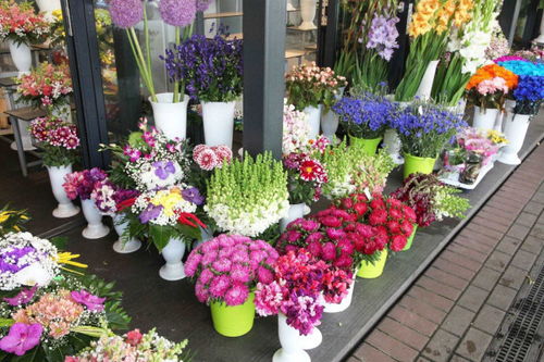 附近鲜花店的地址