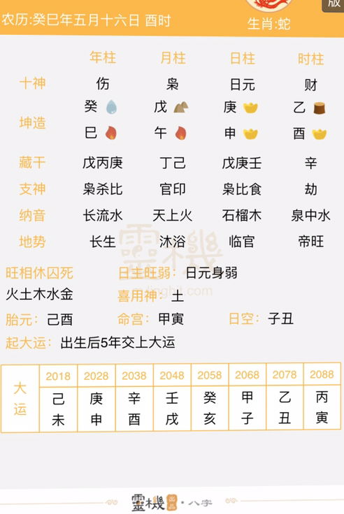 算八字看近期运势准吗女