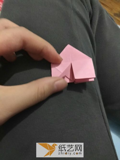 15秒折玫瑰花,9到10岁正方形纸