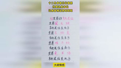 今日运势：今日桃花运势查询（今日桃花位）