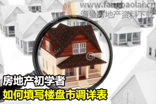 房产调详表怎么填