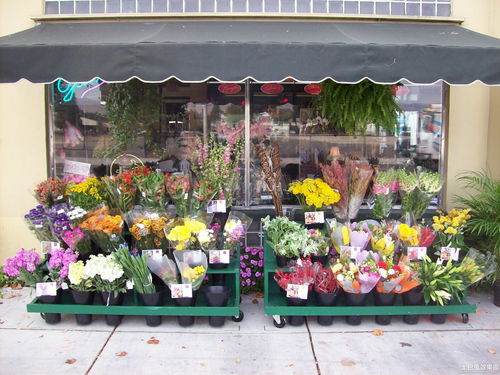 鲜花店图片