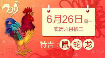 属鸡人丁酉日运势详解