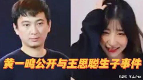 王思聪黄一鸣八字合婚引热议